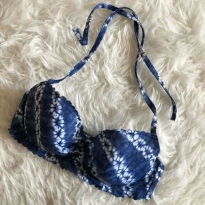 VICTORIA’S SECRET TYE-DIE BIKINI TOP - 34B